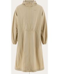 Ferragamo - Technical Hooded Parka - Lyst