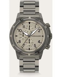 Ferragamo - Sport Chrono Watch - Lyst