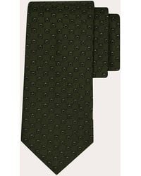 Ferragamo - Gancini Silk Jacquard Tie - Lyst
