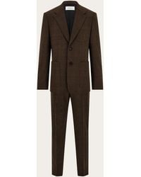 Ferragamo - Wool Pinstripe Suit - Lyst