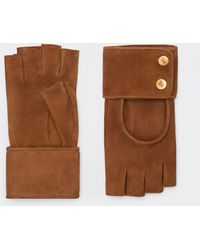 Ferrari - Fingerless Gloves - Lyst