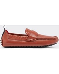 Ferrari - Nappa Leather Driver Shoe - Lyst