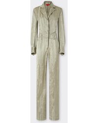 Ferrari - Striped Jacquard Jumpsuit - Lyst