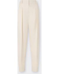 Ferrari - Shantung Silk Trousers - Lyst