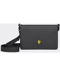 Ferrari - Crossbody Bag With Scudetto - Lyst