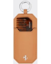 Ferrari - Leather Case With Second Life Comb - Lyst
