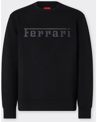 Ferrari - Scuba Sweatshirt With Logo - Lyst