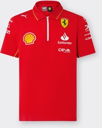 Ferrari - 2024 Scuderia Team Replica Polo Shirt - Lyst