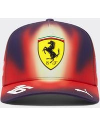 Ferrari - Leclerc Replica Puma Baseball Cap For Scuderia Hp China 2026 - Lyst