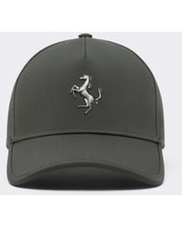Ferrari - Baseball Cap With Metal Prancing Horse - Lyst