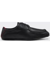 Ferrari - Leather Derby Shoe - Lyst