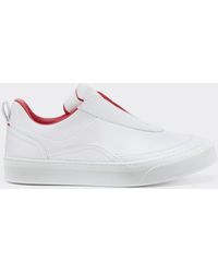 Ferrari - Nappa Leather Slip-On Sneaker - Lyst