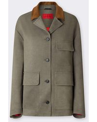 Ferrari - Viscose Cady Jacket With Washed Effect - Lyst