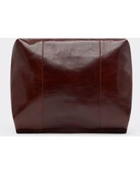 Ferrari - Glossy Leather Clutch Bag - Lyst