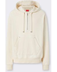 Ferrari - Bouclé Terry Hooded Sweatshirt - Lyst