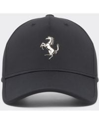Ferrari - Baseball Cap With Metal Prancing Horse - Lyst