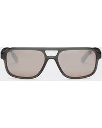 Ferrari - Ray-Ban For Scuderia Rb4414Mf With Mirror Polarised Lenses - Lyst