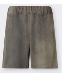 Ferrari - Viscose Cady Shorts With Elasticated Waist - Lyst