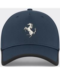 Ferrari - Baseball Cap With Metal Prancing Horse - Lyst