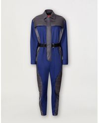Ferrari - Limited Edition Nylon And Leather Jumpsuit - Lyst