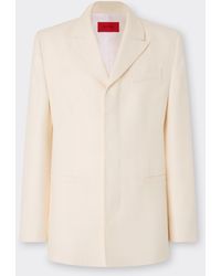 Ferrari - Shantung Silk Jacket - Lyst