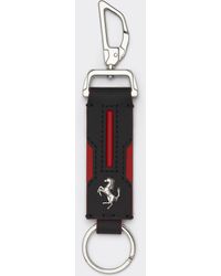 Ferrari - Second Life Leather Keyring - Lyst