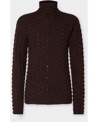 Ferrari - Wool And Cotton Turtleneck - Lyst