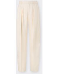 Ferrari - Shantung Silk Trousers - Lyst