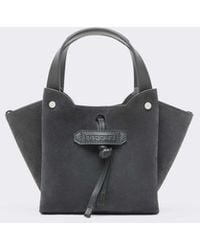 Ferrari - Mini Suede Tote Bag - Lyst