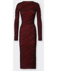 Ferrari - Long-Sleeved Dress - Lyst