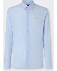 Ferrari - Camisa De Algodón Con Microcintas - Lyst