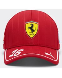 Ferrari - 2025 Leclerc Baseball Cap Puma Per Scuderia Hp - Lyst