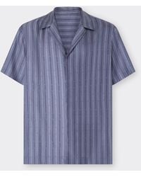 Ferrari - Monogram Silk Shirt - Lyst