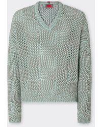 Ferrari - 3D Cotton Sweater - Lyst