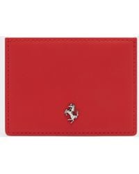 Ferrari - Second Life Leather Card Holder - Lyst