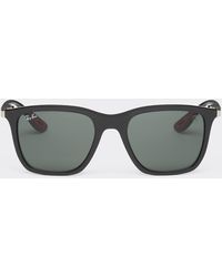 Ferrari - Ray-Ban For Scuderia 0Rb4433M Sunglasses With Dark Lenses - Lyst