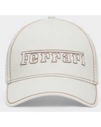 Ferrari - Baseball Cap With Logo - Lyst