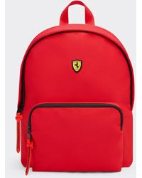 Ferrari - Technical Fabric Backpack With Scudetto - Lyst