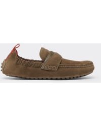 Ferrari - Suede Leather Driver Shoes - Lyst