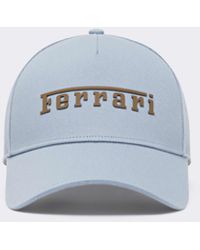 Ferrari - Cotton Twill Baseball Cap - Lyst