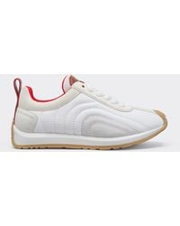 Ferrari - Leather And Suede Running Sneakers - Lyst