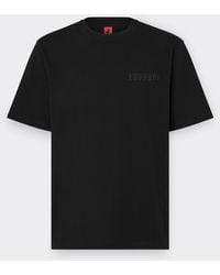 Ferrari - Cotton T-Shirt With Logo - Lyst