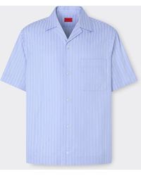 Ferrari - Cotton Shirt With Monogram Pattern - Lyst