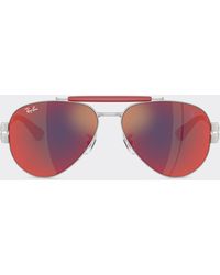Ferrari - Ray-Ban For Scuderia Rb3762M Hypercar - Lyst