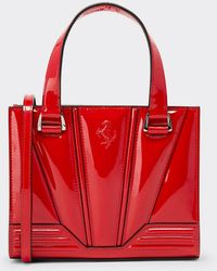 Ferrari - Gt Mini Patent Leather Tote Bag With Prancing Horse - Lyst