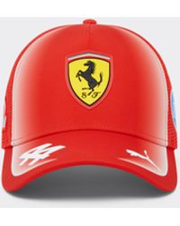 Ferrari - Hamilton Replica 2026 Puma Trucker Cap For Scuderia Hp - Lyst