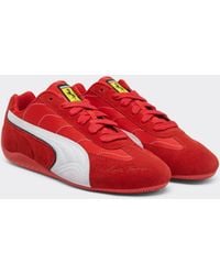 Ferrari - Puma For Scuderia Hp 2025 Monza Rosso Corsa Trainers - Lyst