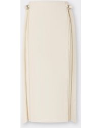 Ferrari - Malfilè Cotton Skirt - Lyst