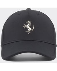 Ferrari - Baseball Cap With Metal Prancing Horse - Lyst