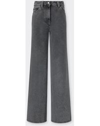 Ferrari - Dark Marbled Denim Trousers - Lyst